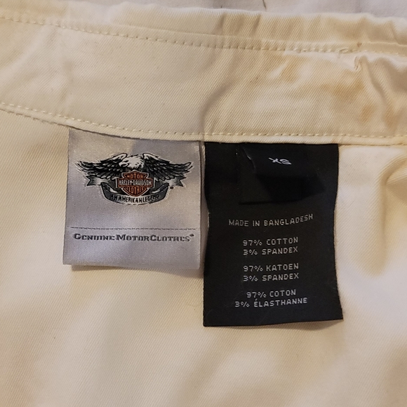 Harley Davidson Zip Up Top - Picture 5 of 5